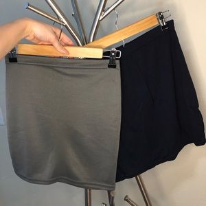 SOLD - (2) Boohoo skirts